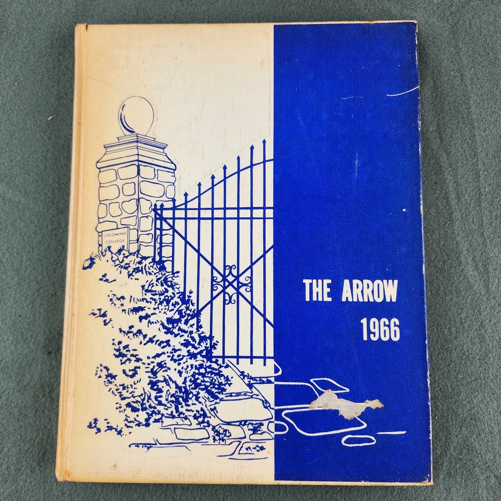 Vintage The Arrow 1966 Lycoming College Williamsport Pennsylvania‎ Yearbook